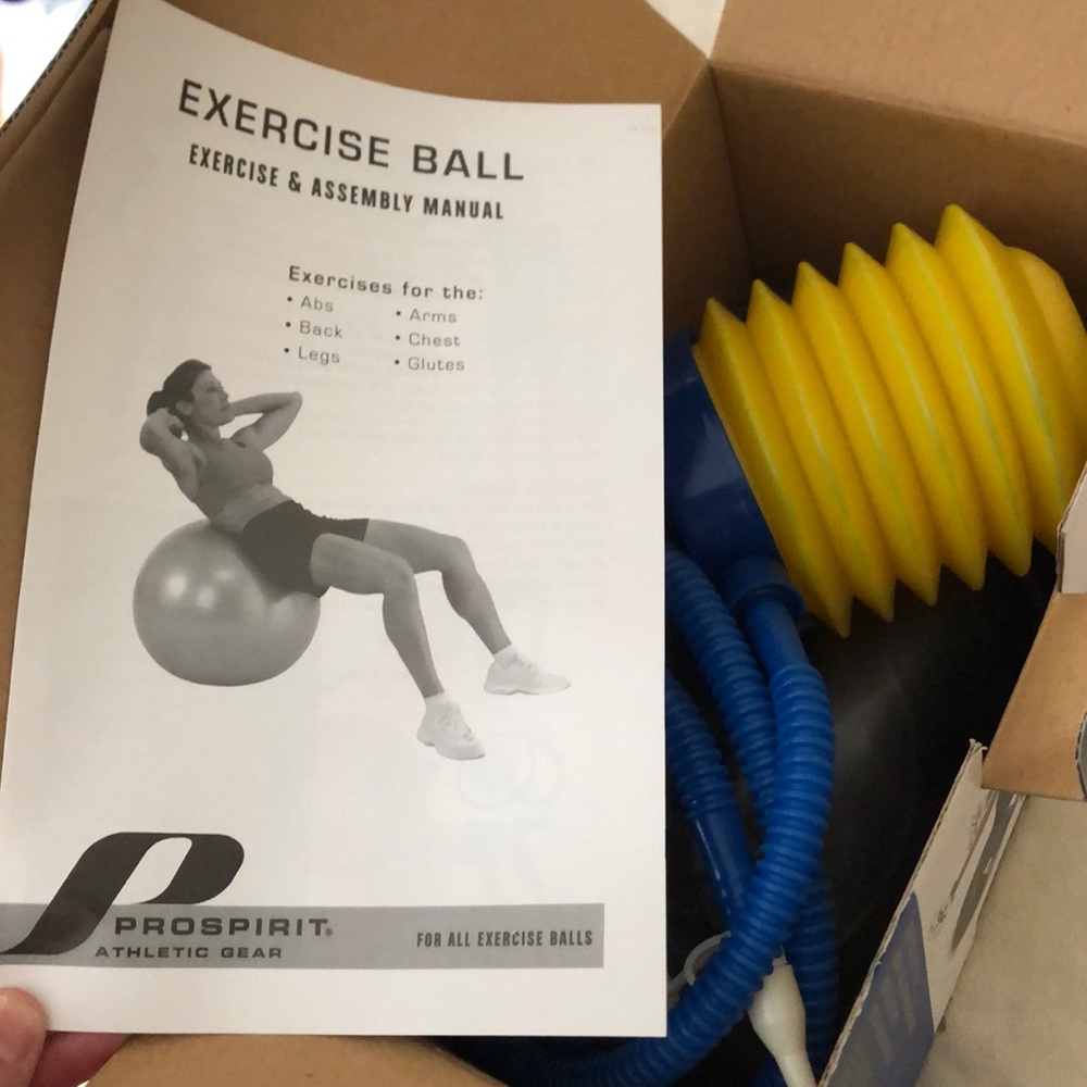 Exercise ball - Picture 3 of 3
